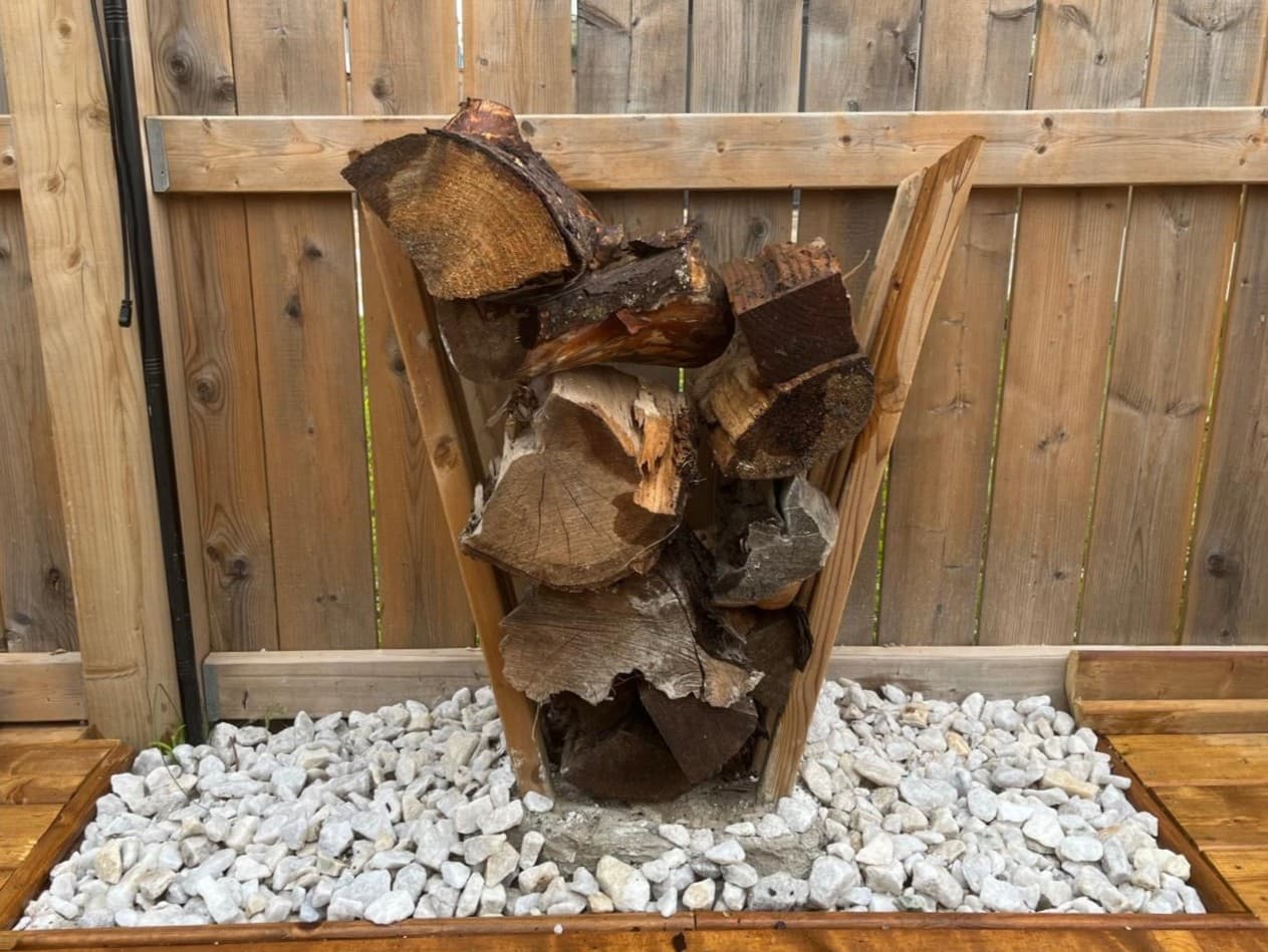 Fire wood storage